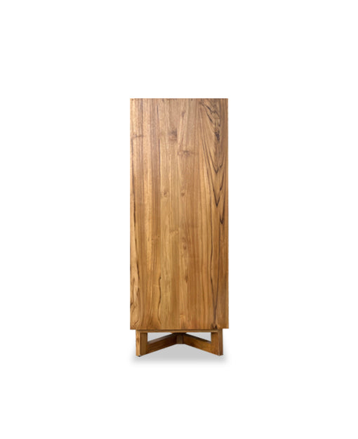 Adessa Teak Chest of Drawers Rattan