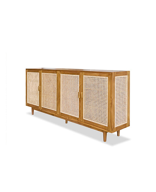 Adriann Teak Buffet Rattan