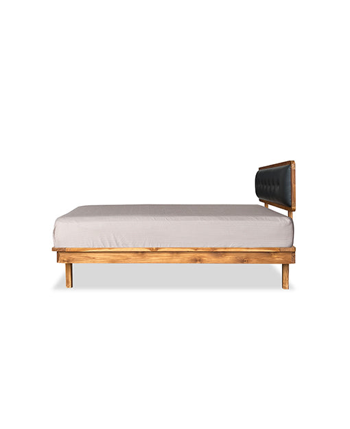 Adysen Teak Platform Bed Frame Queen