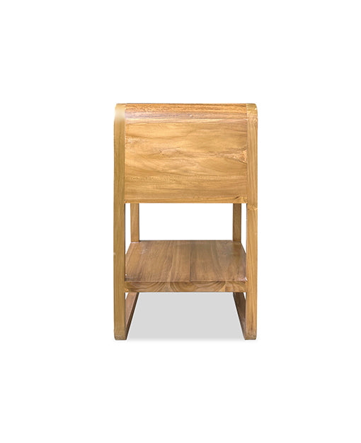 Aero Teak Side Table Rattan
