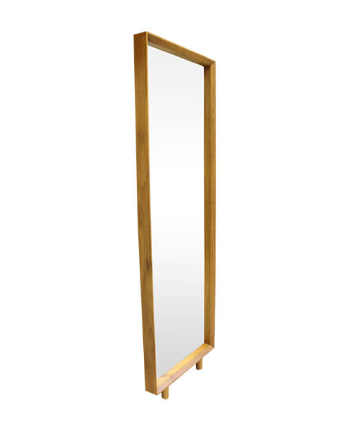 Alessandria Teak Full Length Leaning Mirror
