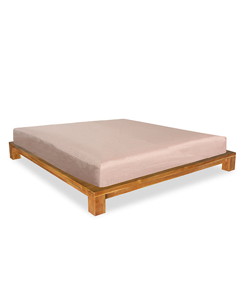 Bretton Teak Platform Bed Frame King